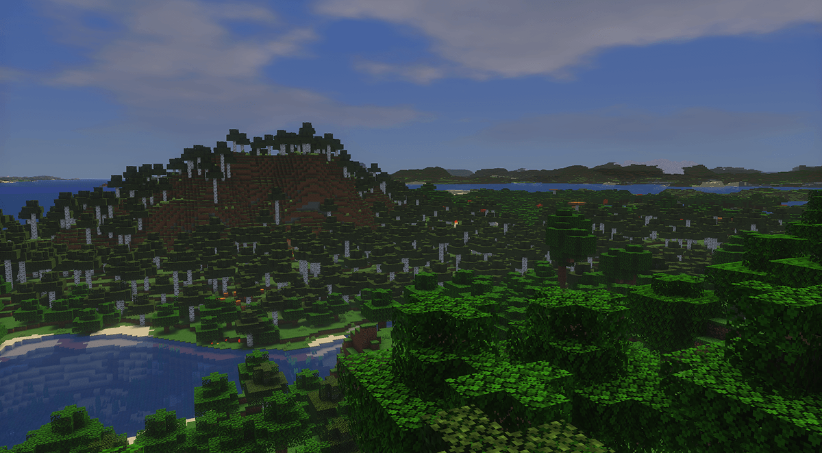 Landscape (Mellow Shaders & Distant Horizons)