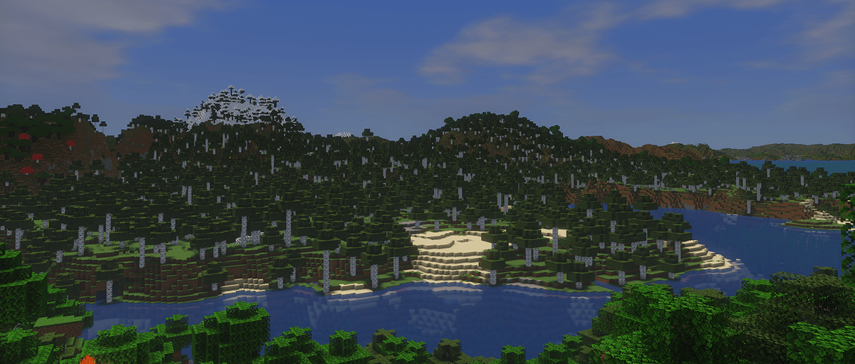Landscape (Mellow Shaders & Distant Horizons)
