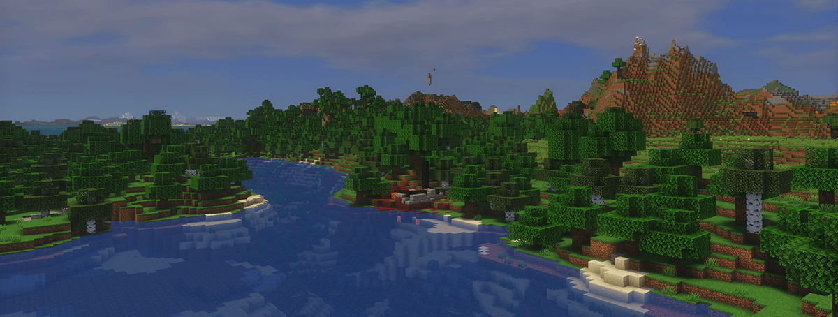 Landscape (Mellow Shaders & Distant Horizons)