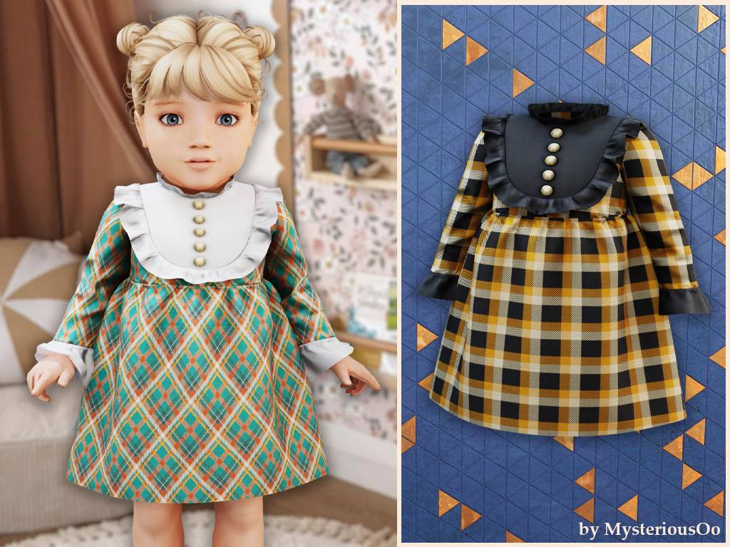 MysteriousOoRuffleBibPlaidDressInfant2407.jpg