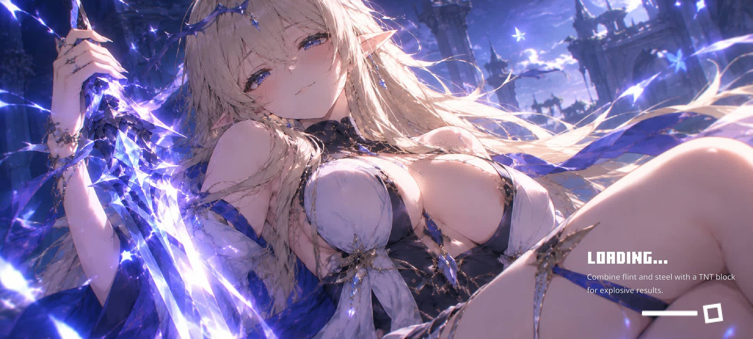 Cartethiya ui - Anime girl  animated ui