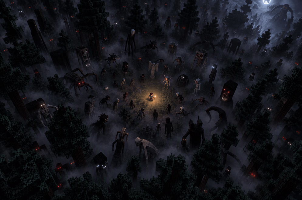 Thumbnail At the beginning, you are not the hunter.
Lost in a small clearing, surrounded by horrors lurking beyond the firelight, an unprepared survivor quickly learns a brutal lesson.