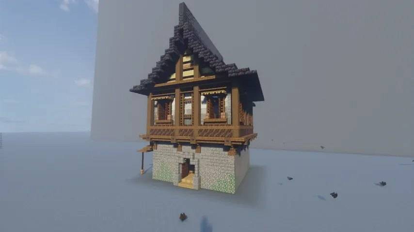 Actual build (render of the schematic or in-game screenshot).