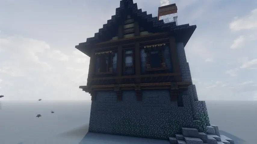 Actual build (render of the schematic or in-game screenshot).