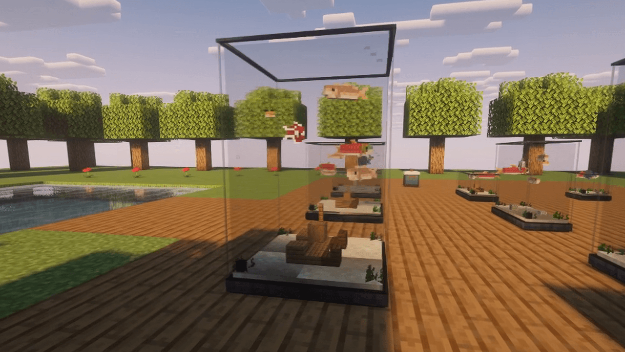 Thumbnail A tiny shipwreck at the bottom of the tank. Decors are purely visual and drop no loot.