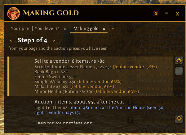 Thumbnail What to vendor, auction or keep, from auction prices you have seen yourself.