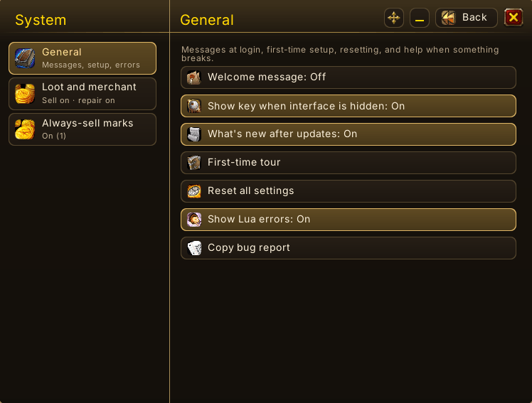 Thumbnail System - General QoL, autosell and more