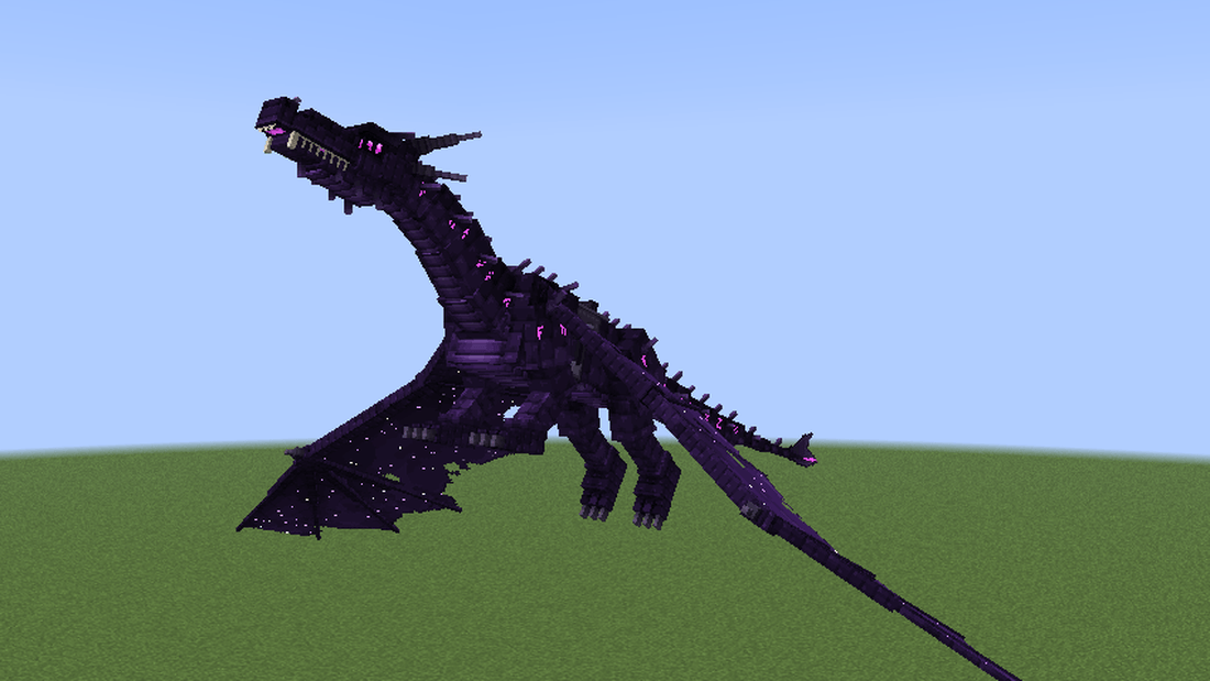 Void Wyrm in flight