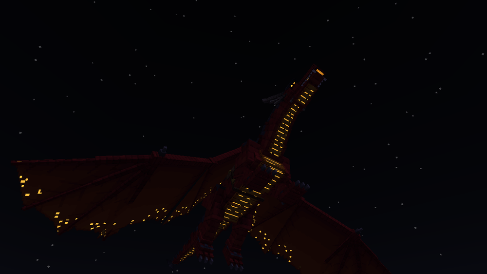 Glowing at night