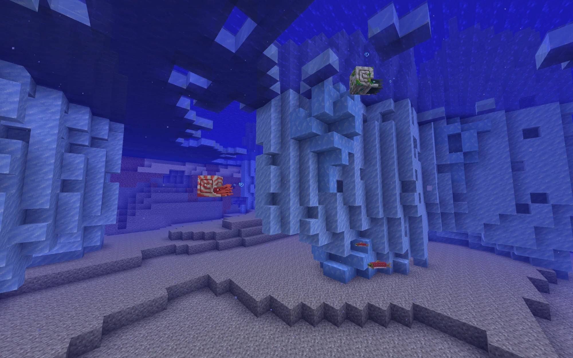 Thumbnail Nautilus and zombie nautilus. Tame, saddle and ride them underwater.