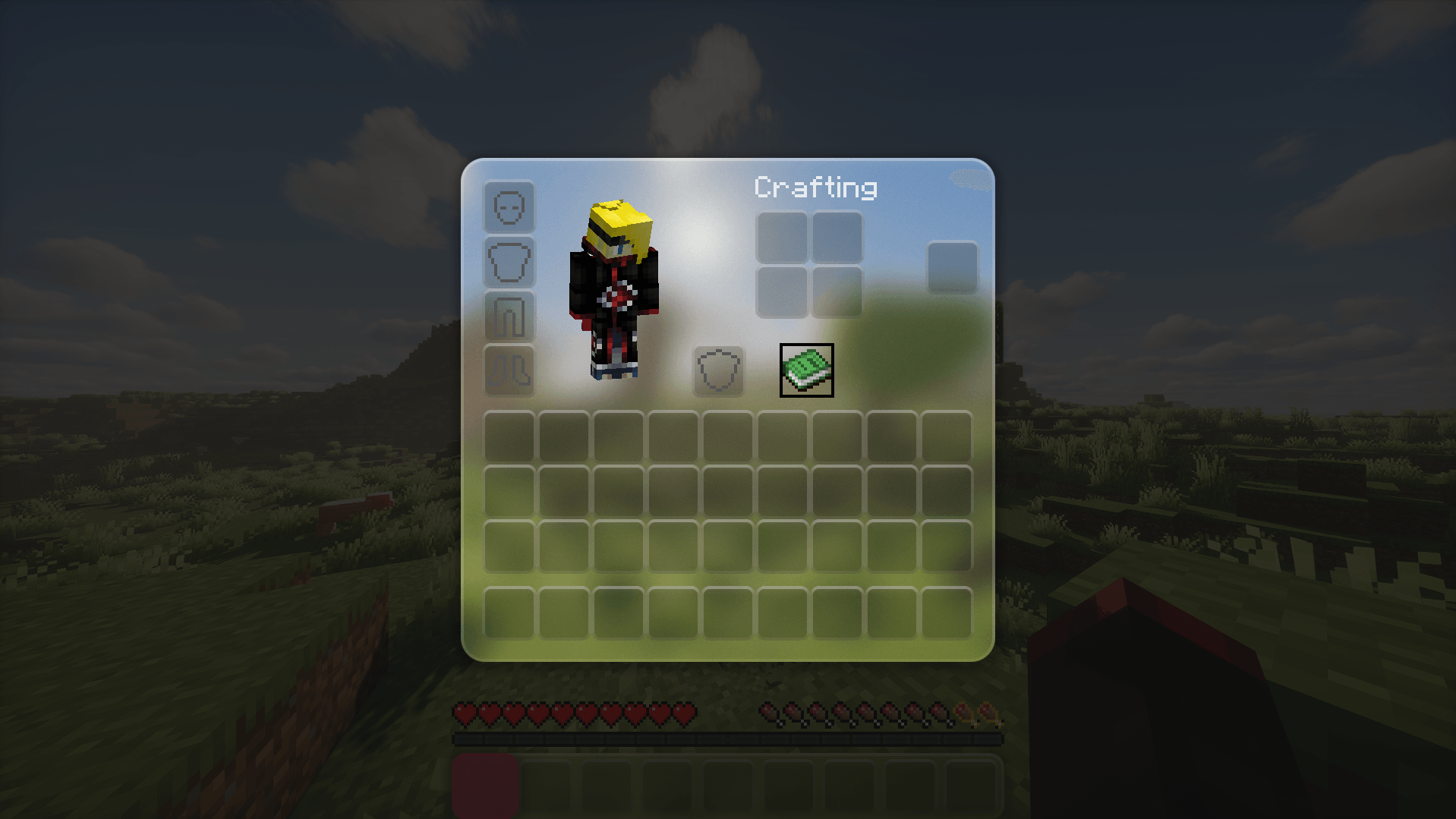 Thumbnail Customize your inventory! You can use this frosted design, or recolor the original! (the same for the hotbar!)