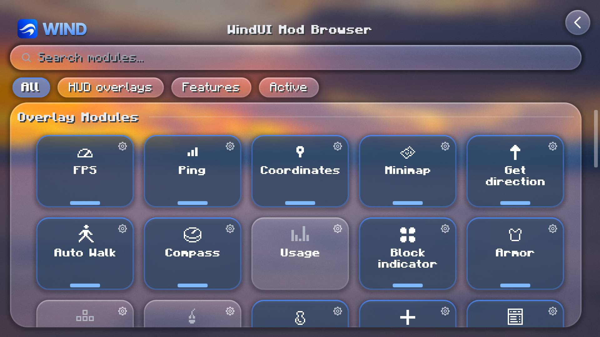 Thumbnail The Mod Browser features MANY Mods, and has a beatiful design.