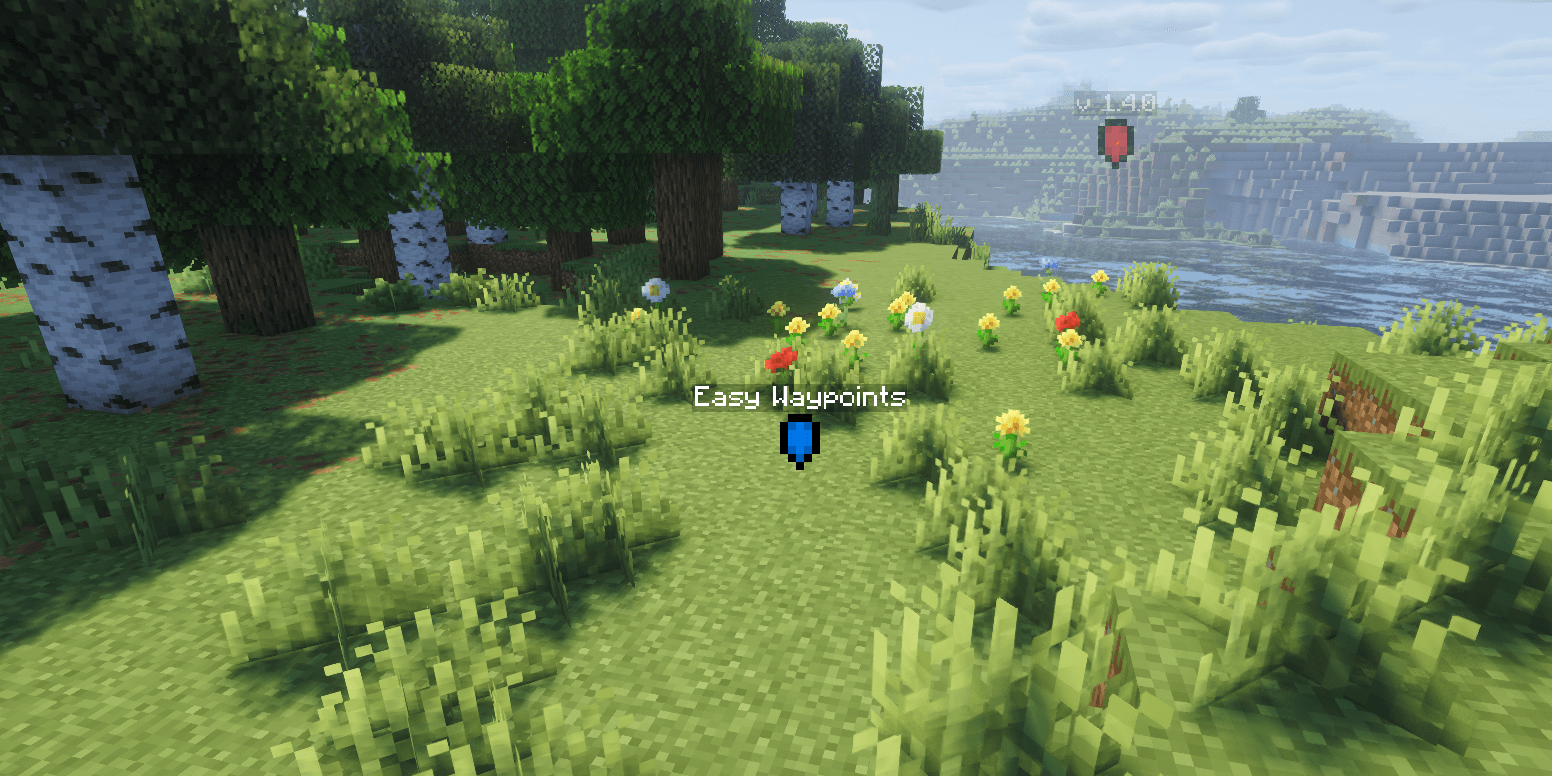 Simple, lightweight waypoints designed to seamlessly blend into vanilla Minecraft. Effortlessly mark your world and toggle all waypoints on or off with a single button press. Perfect for a distraction-free experience.
