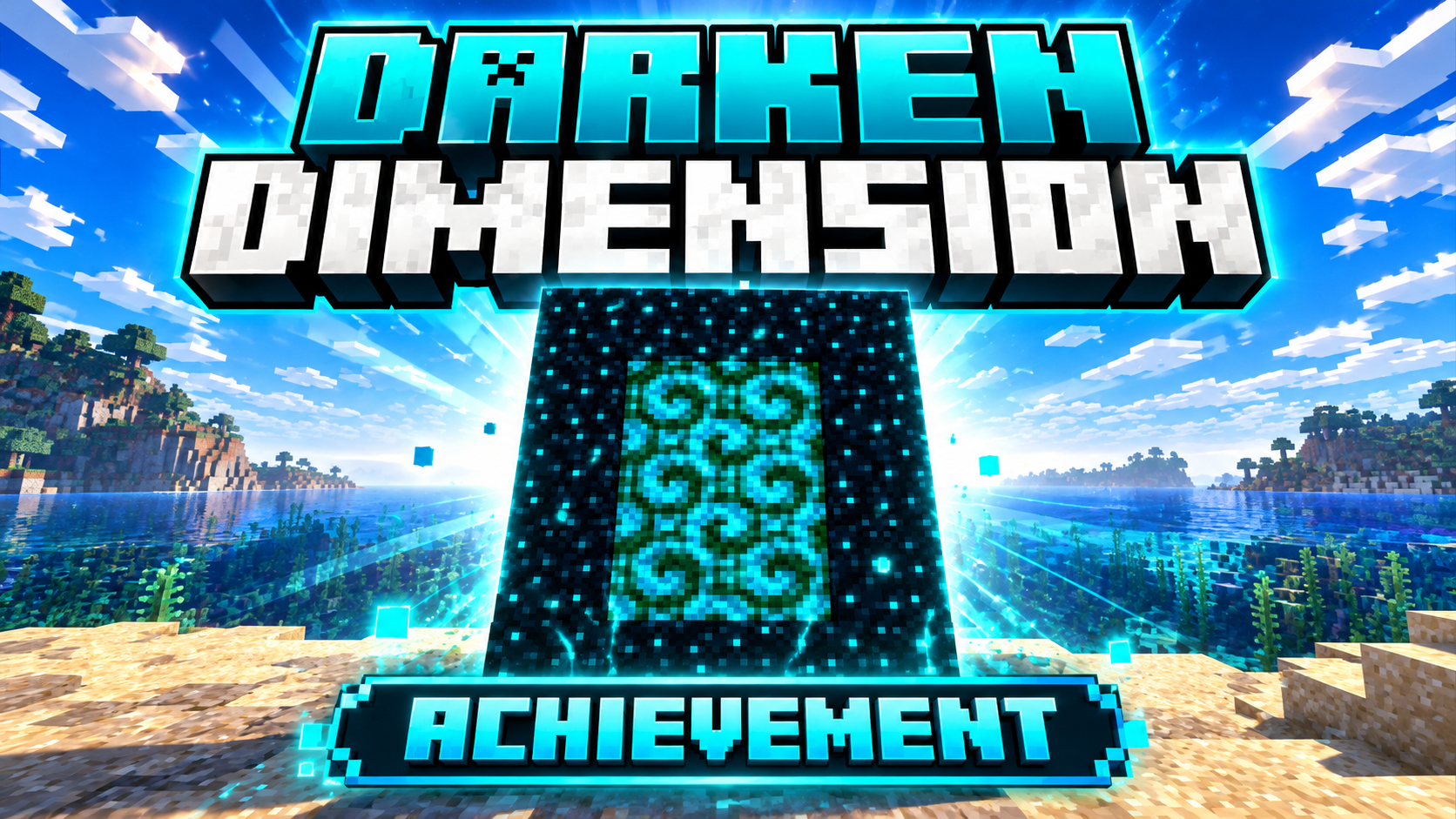 Darken Dimension [Achievement Friendly] | Minecraft PE Addons
