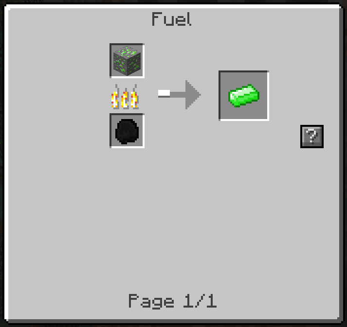 NEI Fuel Recipe