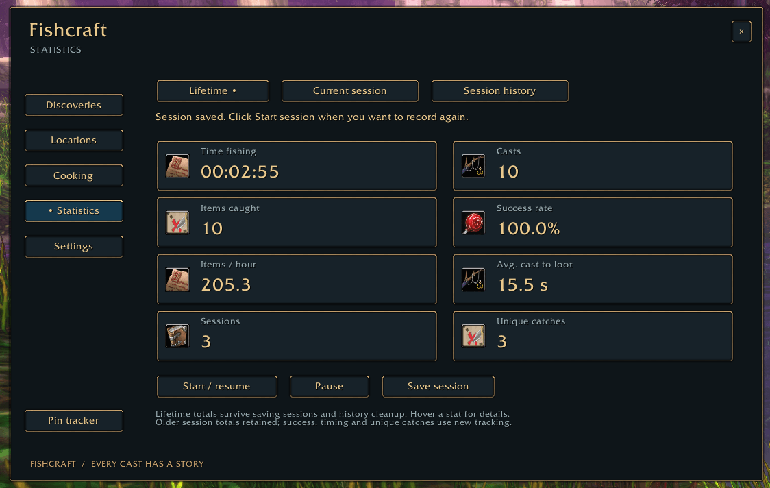 Fishcraft - Fishing Statistics.png