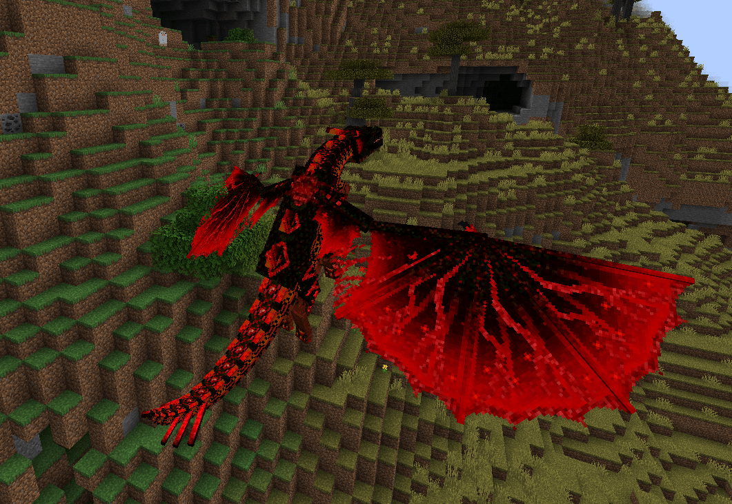 Dark Dragon's wings