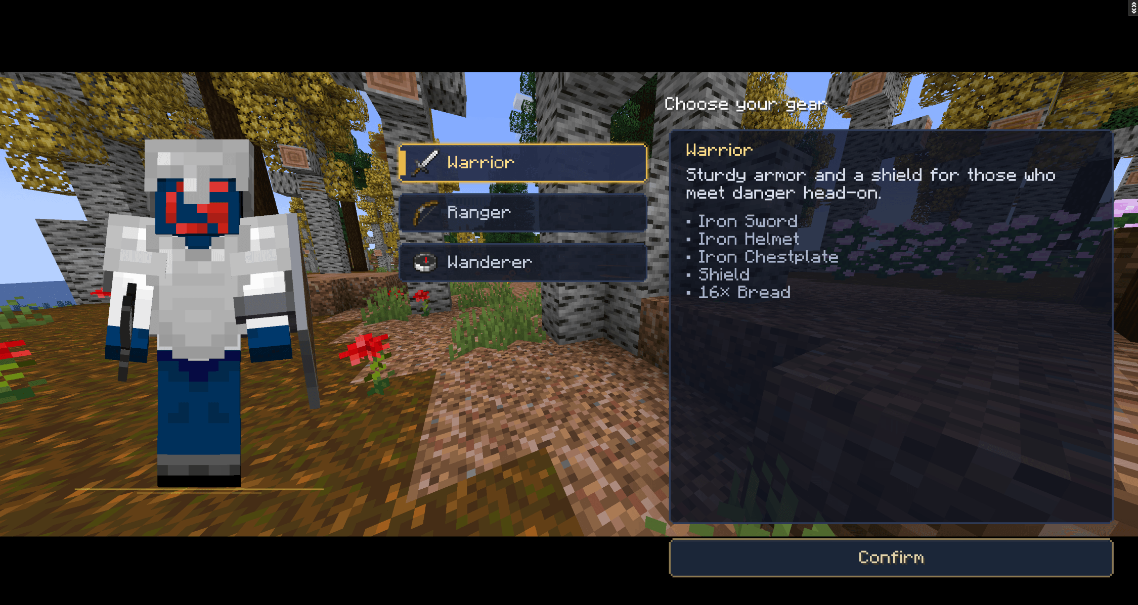 UI for Kit Selection