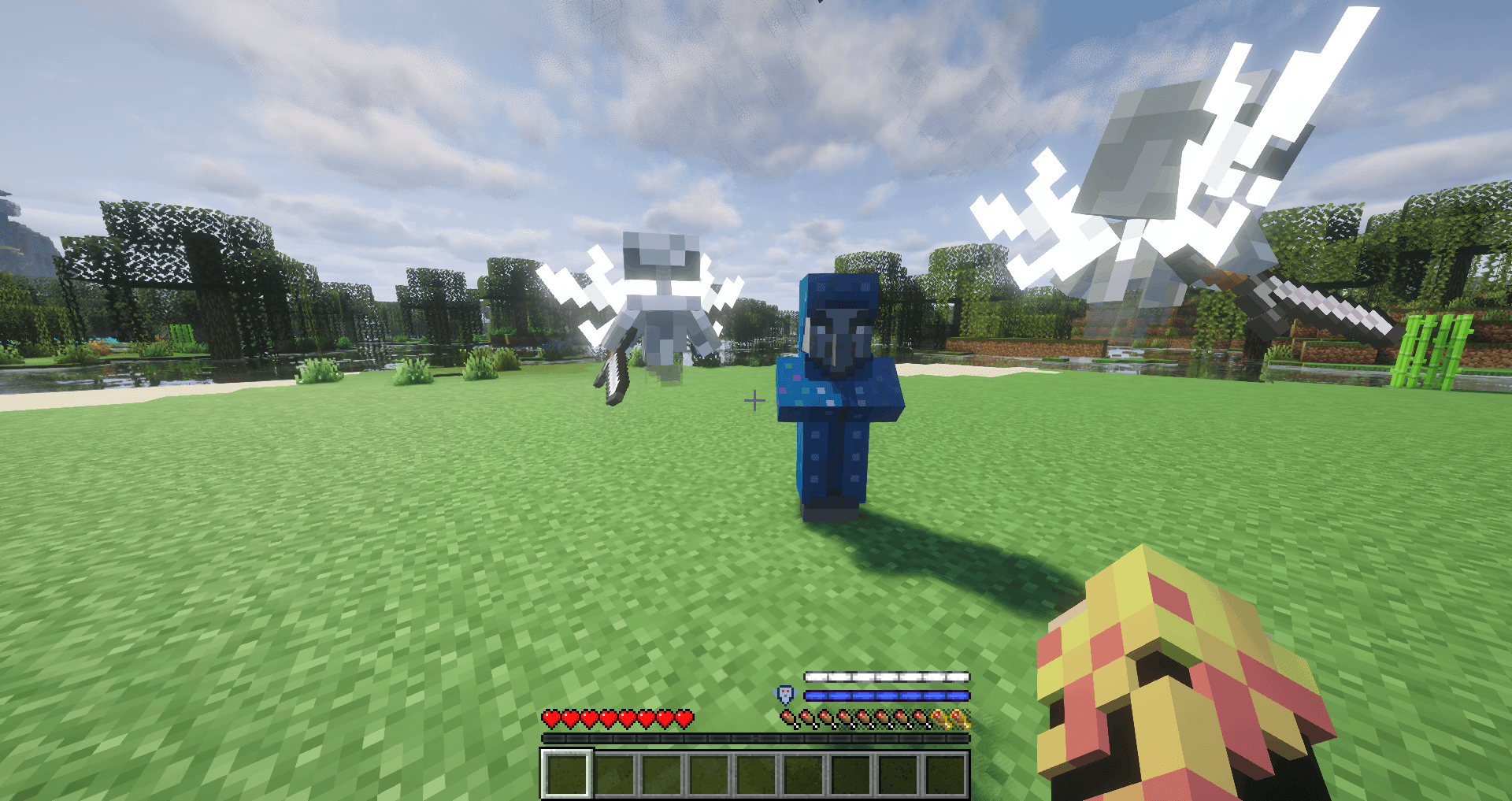Thumbnail Evoker Origin, showing a summoned Illusioner, and Vexs.