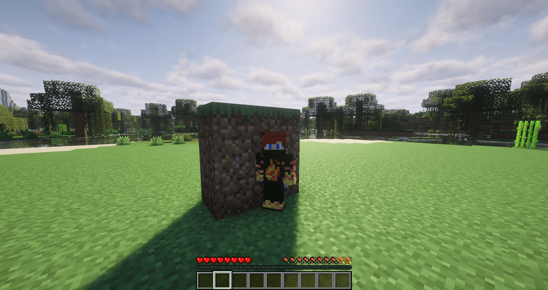 Thumbnail Dwarf Origin, showing the player is 1.4 blocks tall.