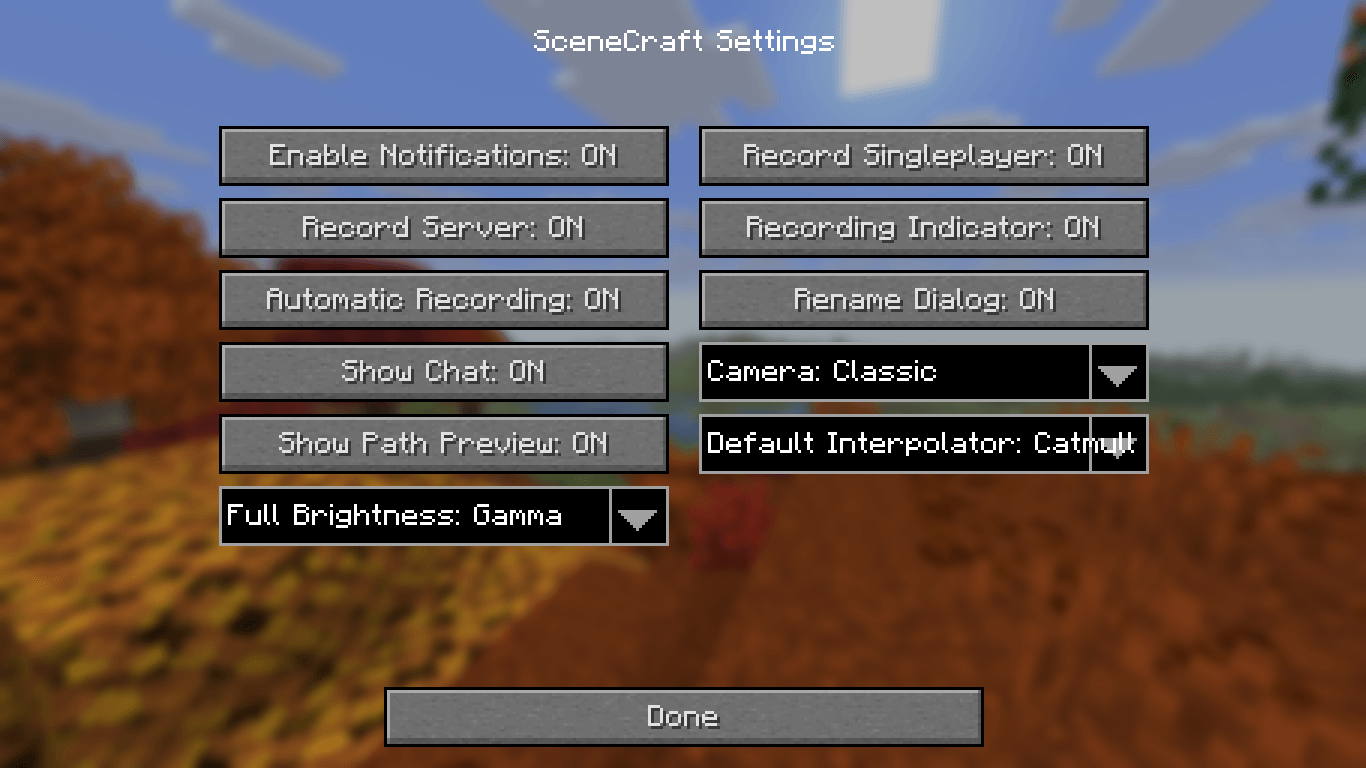 SceneCraft (Replay) - Minecraft Mods - CurseForge