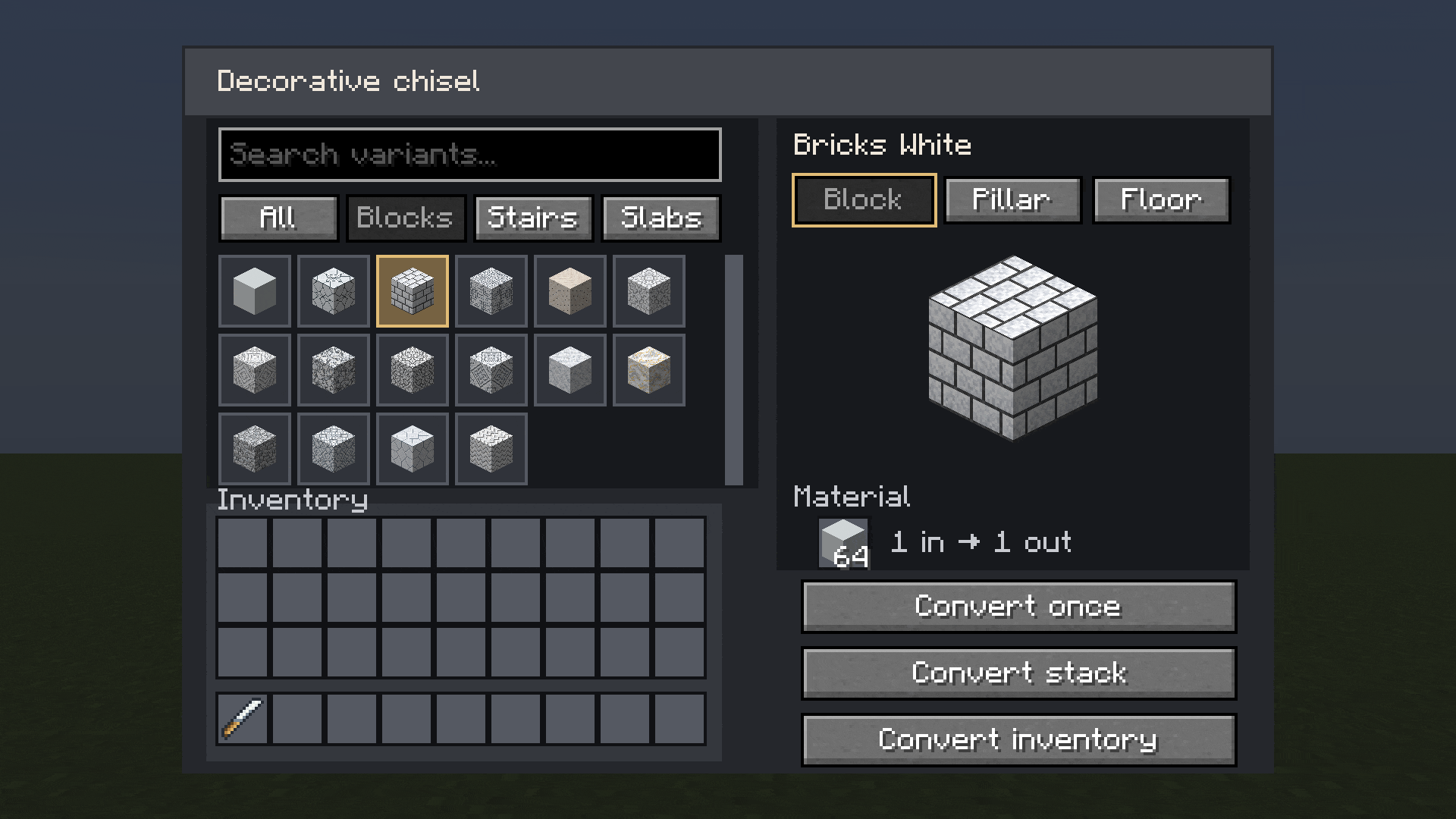Quick Build Minecraft Castle Chisel: DecoBlocks - Minecraft Mods - CurseForge