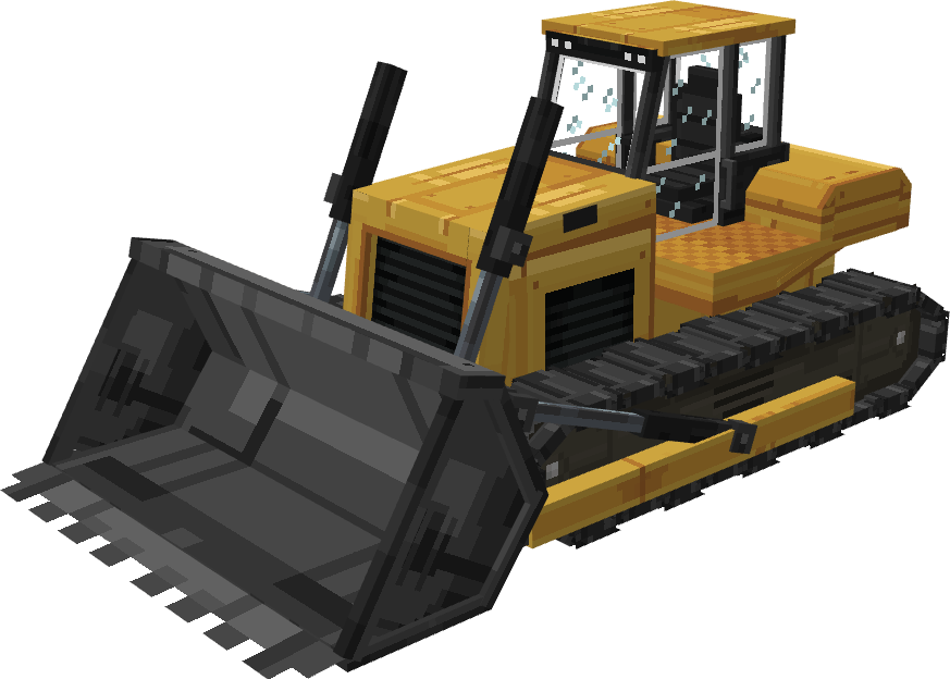 Excavator with Function — Minecraft Bedrock addon, screenshot 4