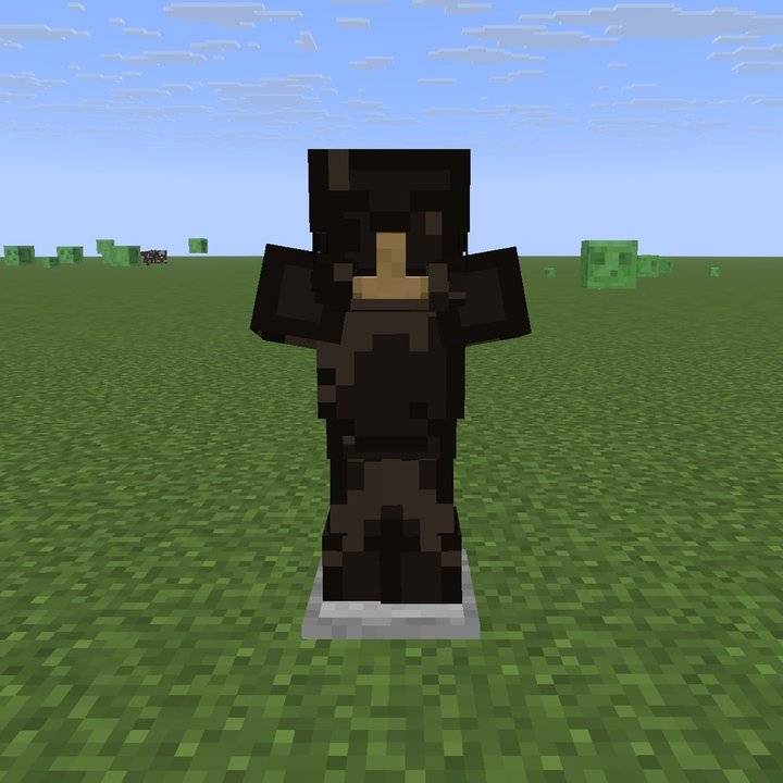 Thumbnail Netherite Block Armor – front (v1.1.1 textures)