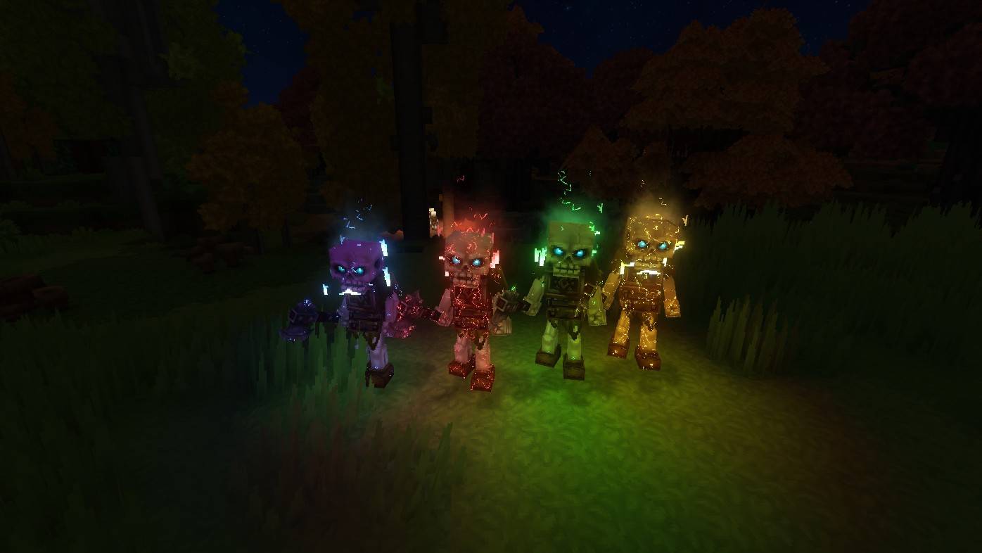 Thumbnail Glowing looks shine in the dark.
