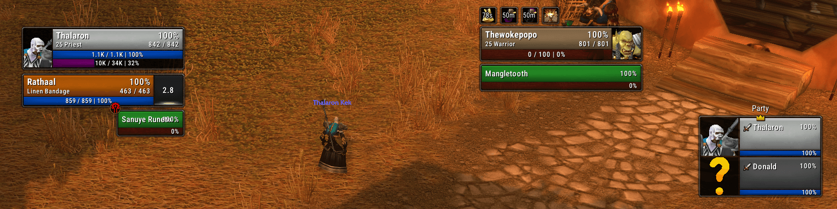 Here an example of how the UI could look like ingame based on your settings