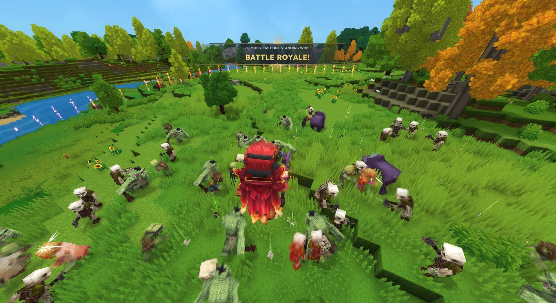 Thumbnail Every mob for itself: right click the Chaos Wand and the whole area fights until one is left.