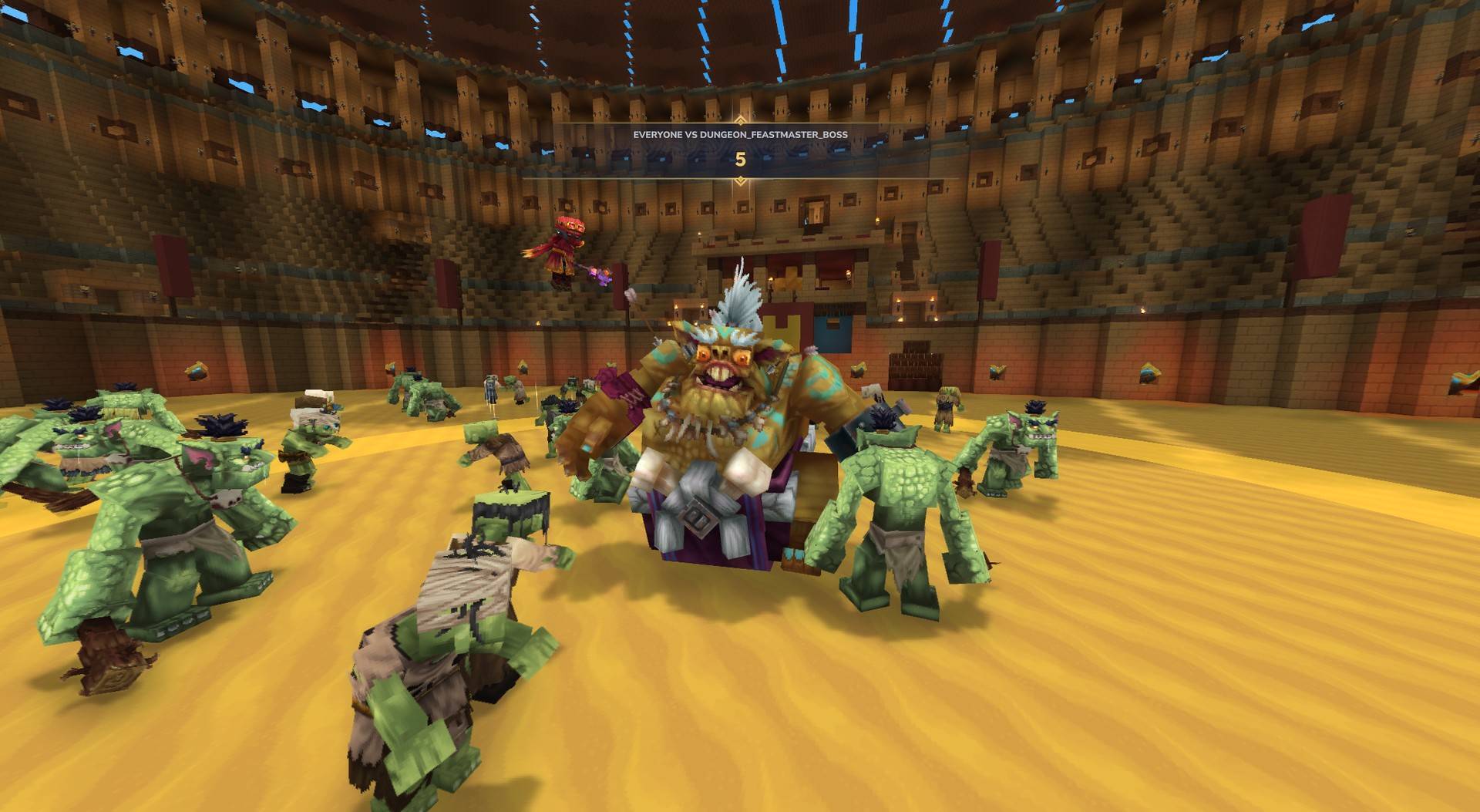 Thumbnail Click two mobs and they fight a duel.Left click the Chaos Wand on a mob and every mob around goes after it.