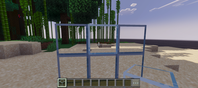 Clear glass panes in-game with Cleaner Glass