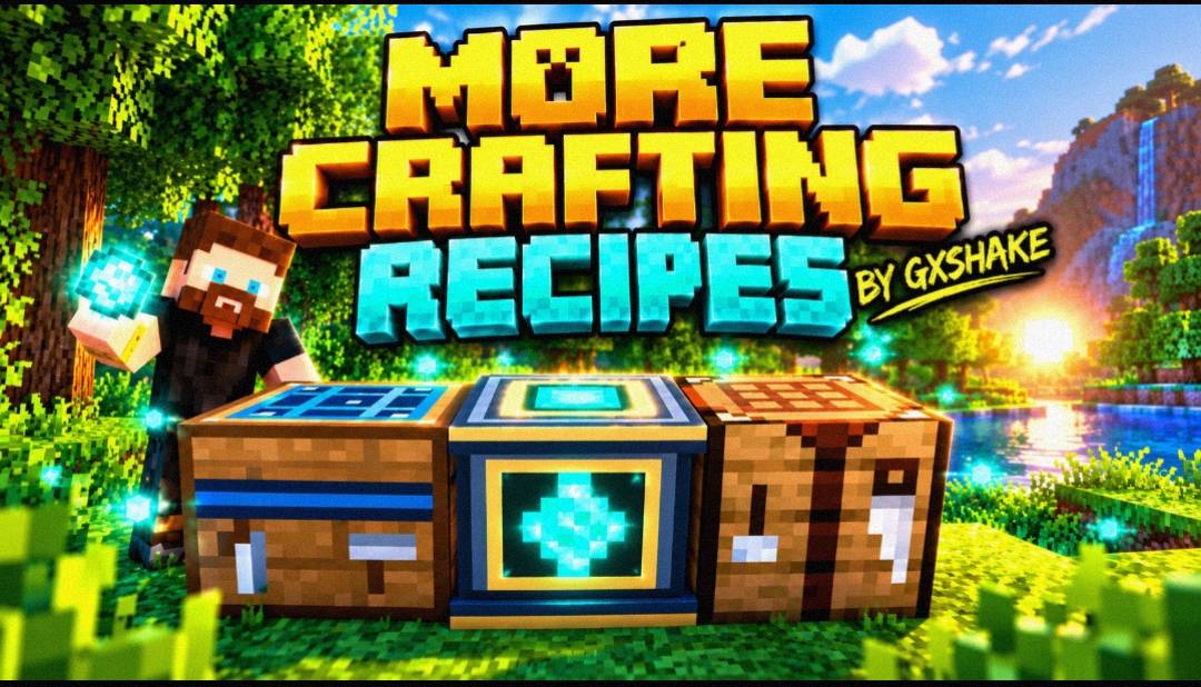 MoreCraftingRecipes_By GxShake — screenshot 1