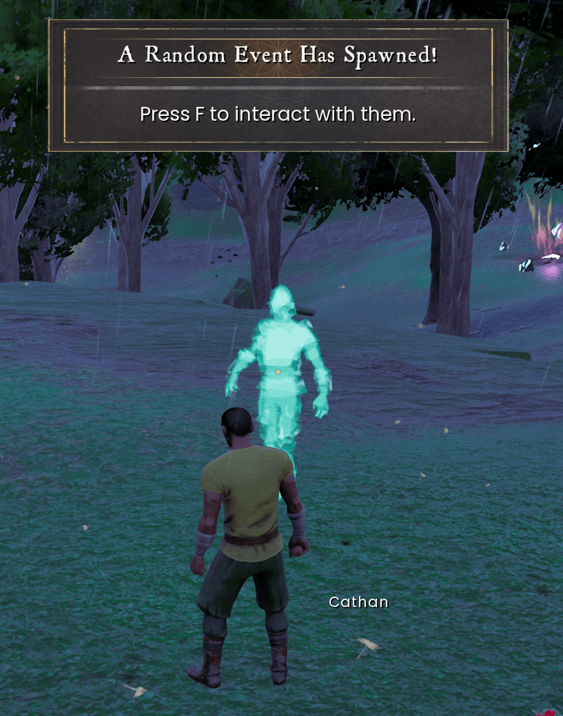 Cathan Random Event for Farming Supplies