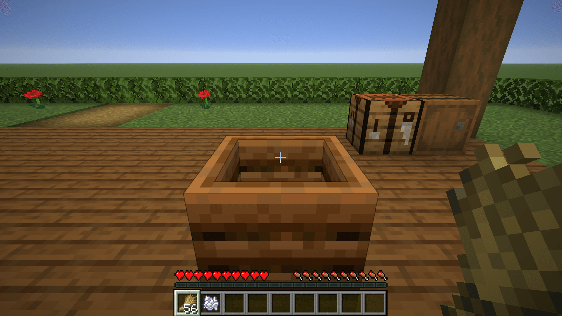 Thumbnail Release sneak for vanilla harvesting. Bone meal is collected in slot 2.