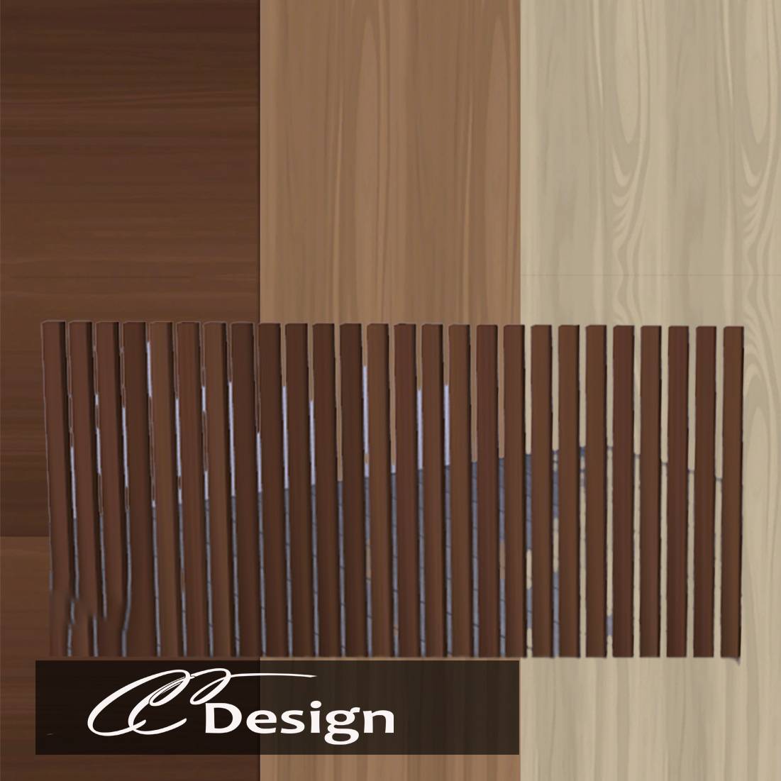 Thumbnail - Bed available in 60 color variations - 3 different low slat paneling options - 1 high paneling option - A freely positionable shelf