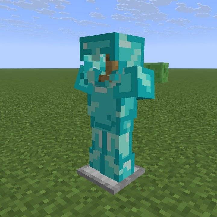 Thumbnail Diamond Block Armor (side)