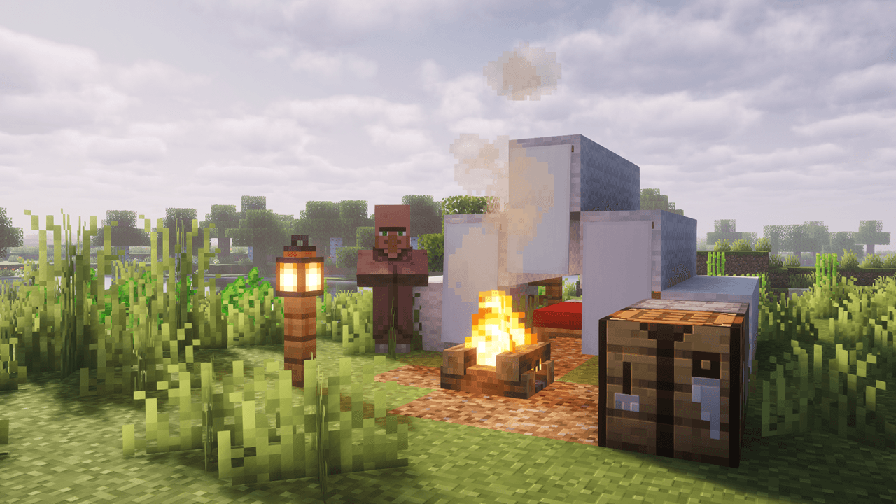 Thumbnail Plains Villager Camp