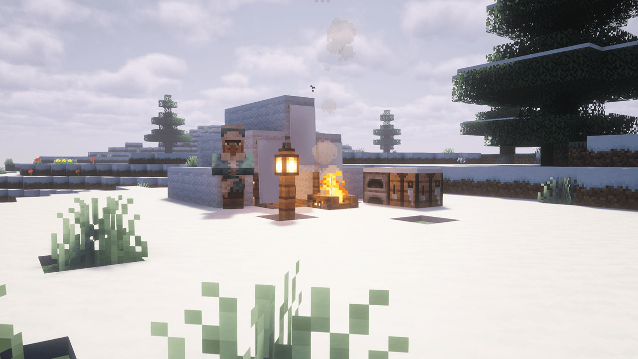 Thumbnail Snowy Villager Camp