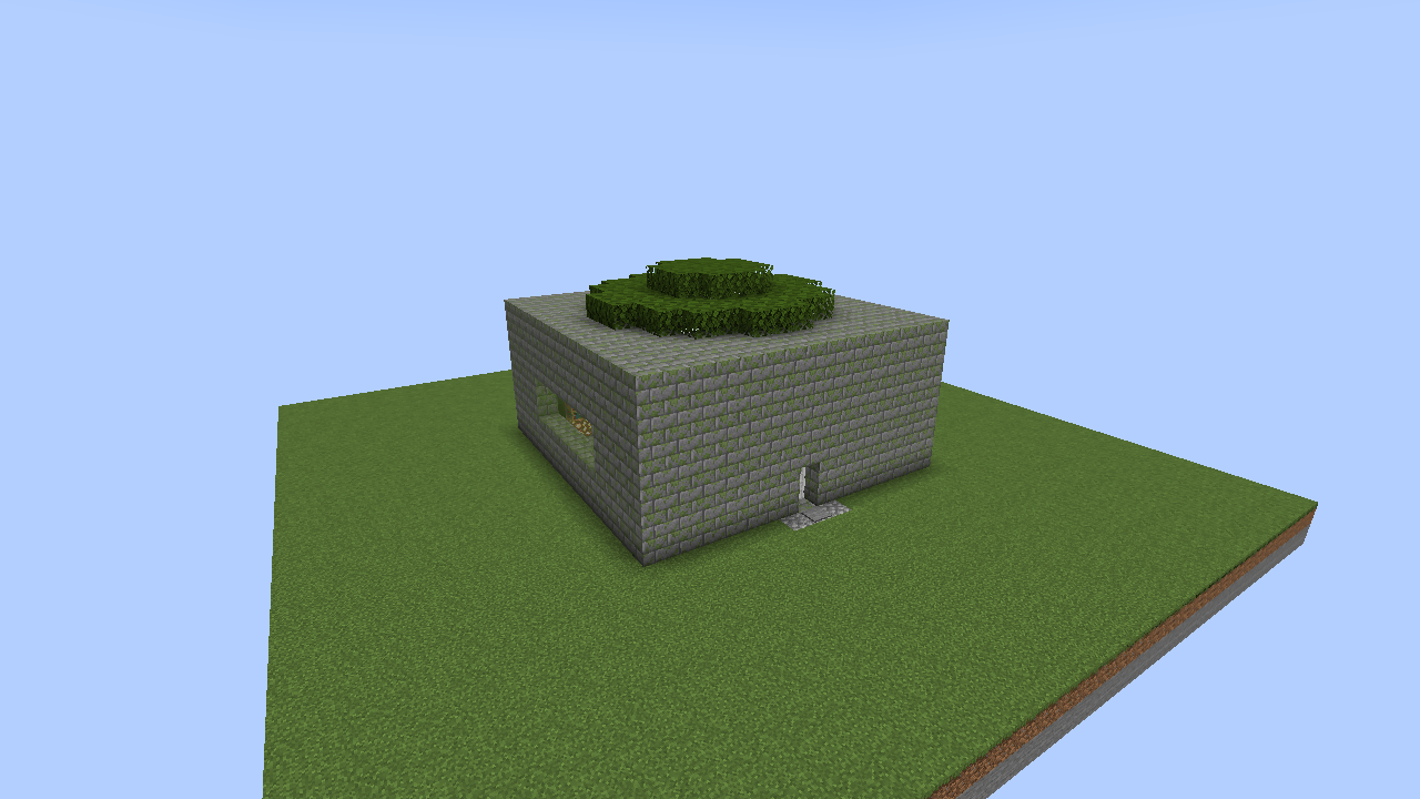 Thumbnail Native preview of the Lifeweaver mentor sanctuary. This exact furnished building is generated on safe ground in normal Overworld maps. Doors and crafting stations work, and its structure blocks are protected.