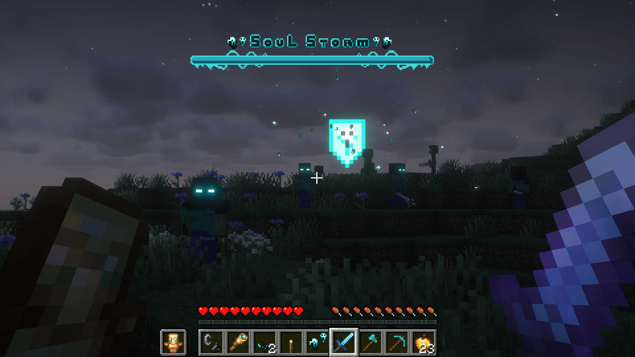 Thumbnail Soul Storm at night