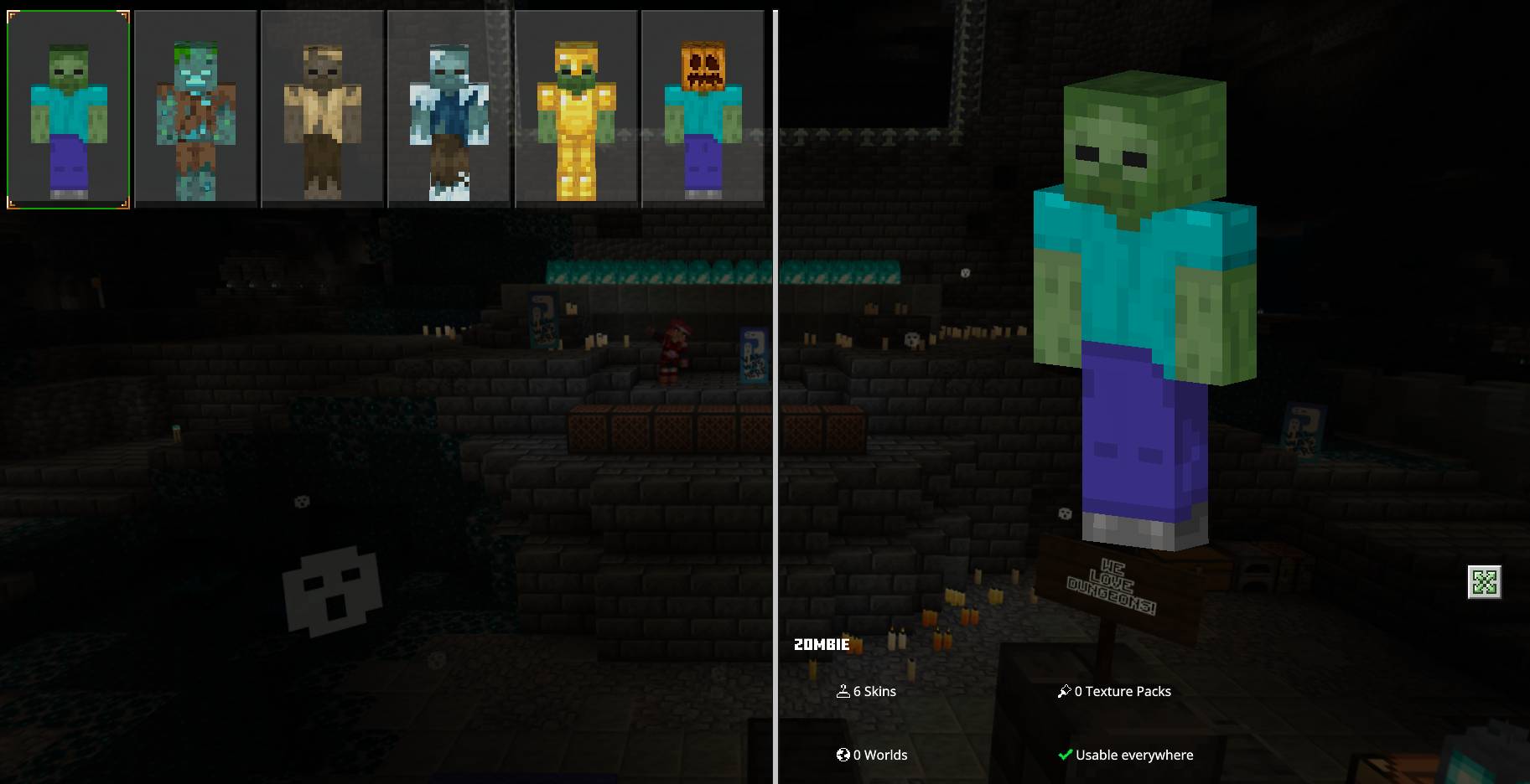 Environment-Specific Undead Variants For Your Multiplayer Presence.