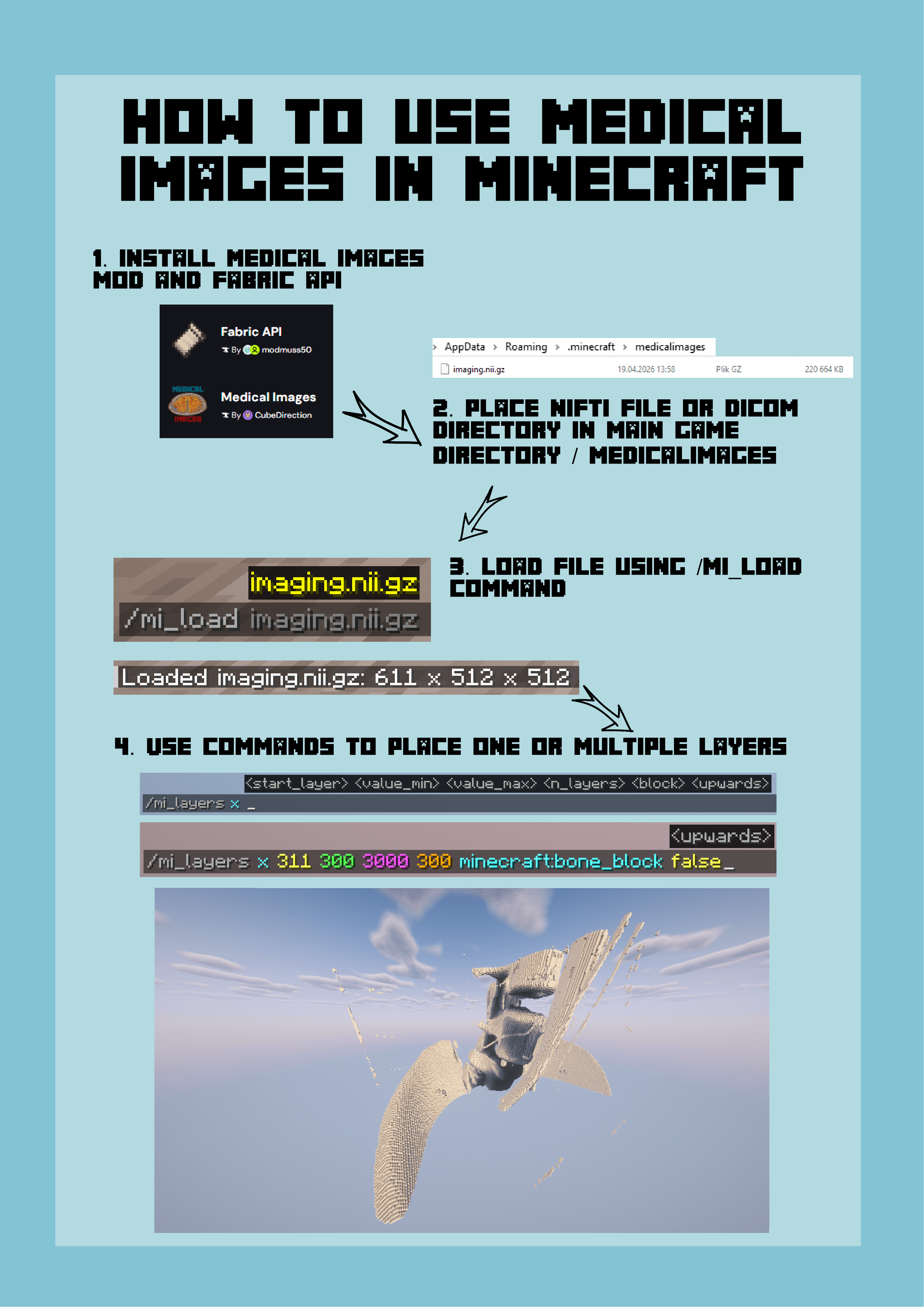 Short instruction with example