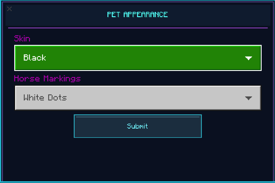 Pet UI 2
