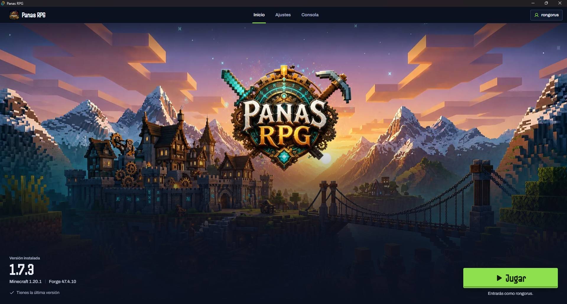 A fully customized launcher, reflecting the project's identity, designed for those who don't have access to Minecraft Premium. It's a feature the project includes to ensure a seamless experience.