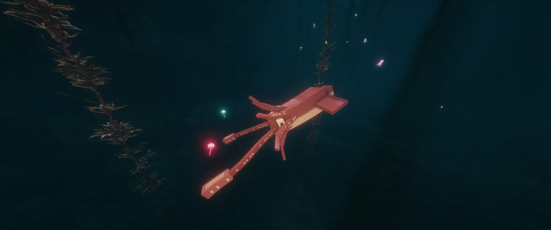 Thumbnail Hunts players and whales in the deep. Taken with the Packtrix resource pack and AstraLex shaders.