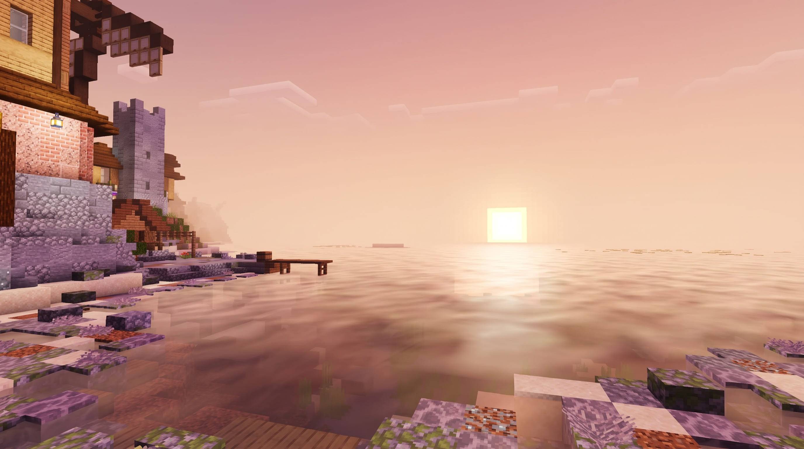 erasio_minecraft_sea_sunset_at_shore_2k_2026101112.jpg