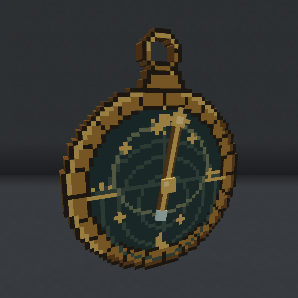 The sun pointer moves around the engraved dial.