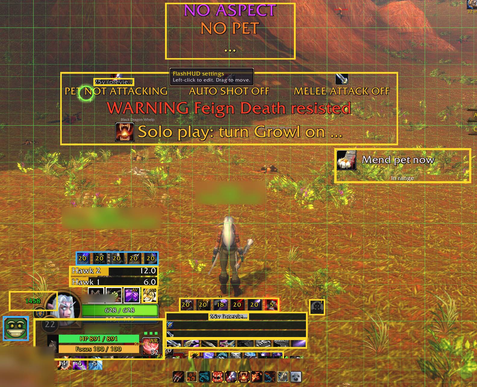 FlashHUD Unlock mode